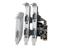 Kontroler Axagon Kontroler PCIe 4x port szeregowy RS232 250 kbps